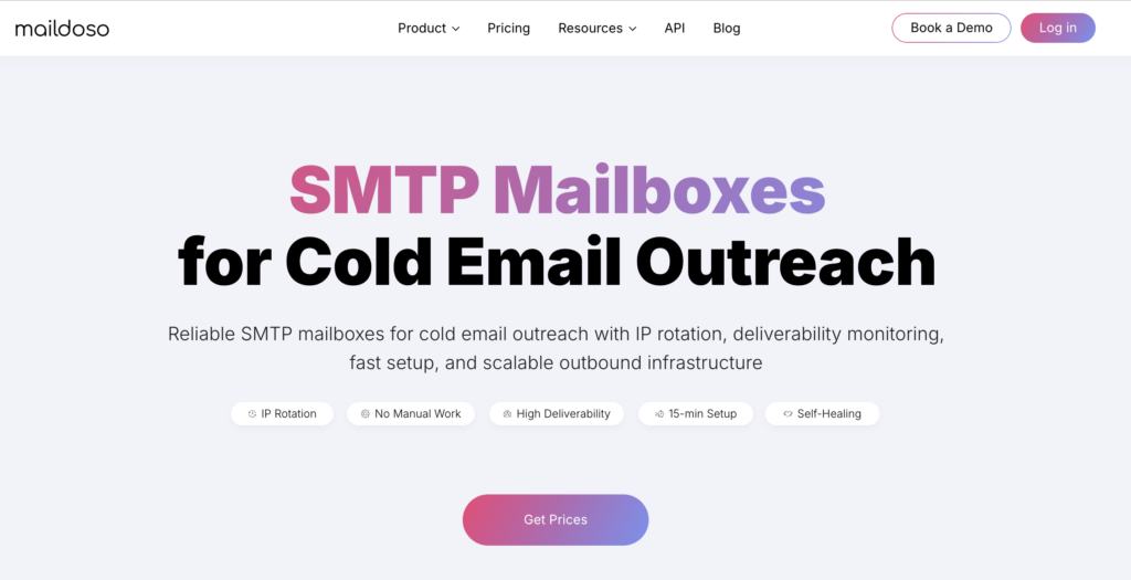 Maildoso SMTP Inboxes