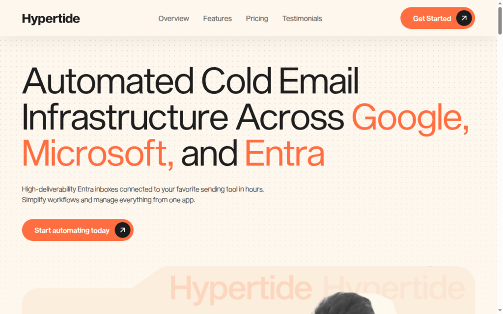 Hypertide homepage hero